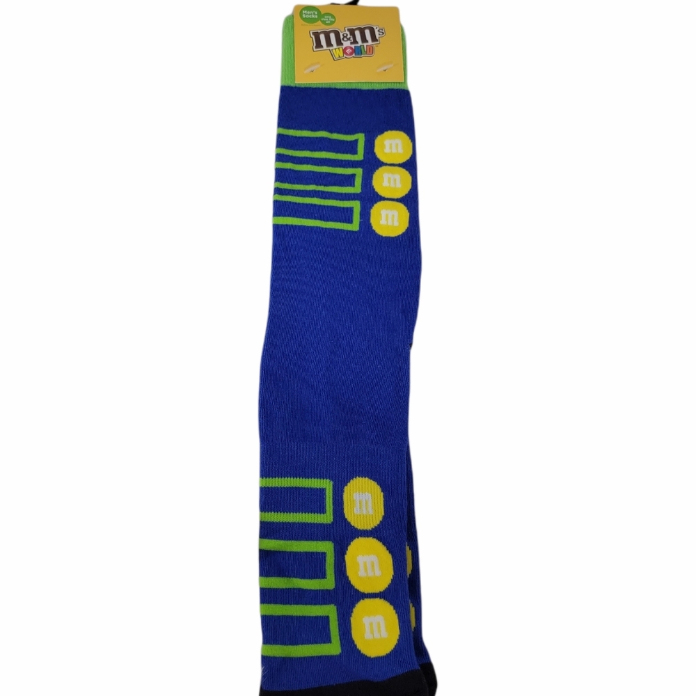 M&M's World Men's Socks One Size Fits All New